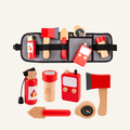 Wooden Firefighter Role Play Set – Montessori Pretend Play Toy