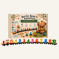 Montessori Wooden Number Train | Magnetic Counting Toy 0–10